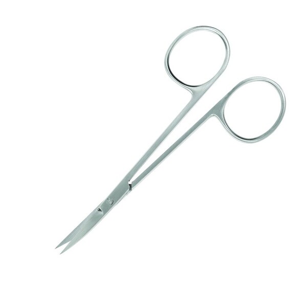 Von Klaus 4.5in Von Klaus Iris Scissors, Sharp/Sharp/Curved, German Grade VK102-2111 - main